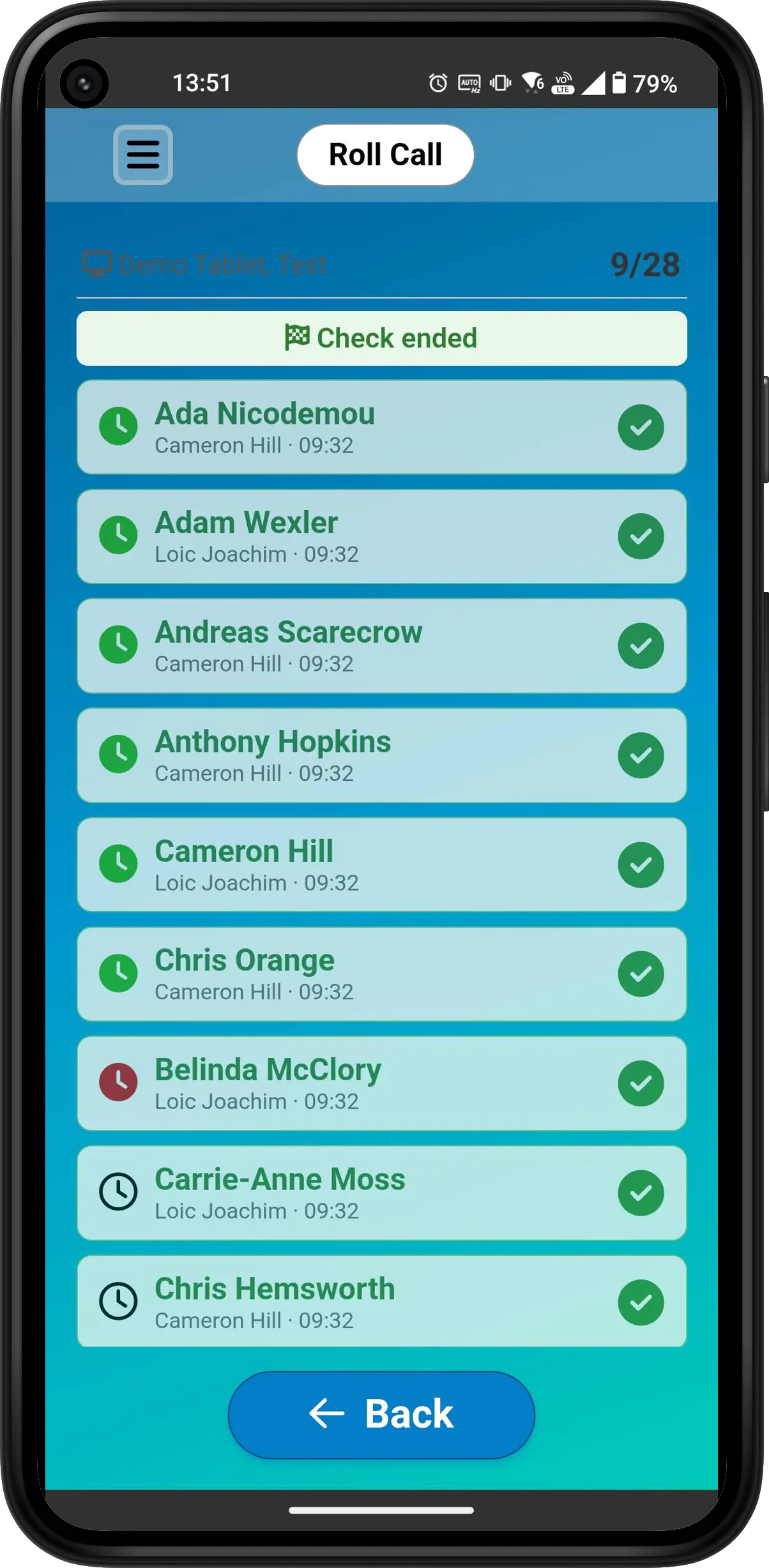 Health & Safety step