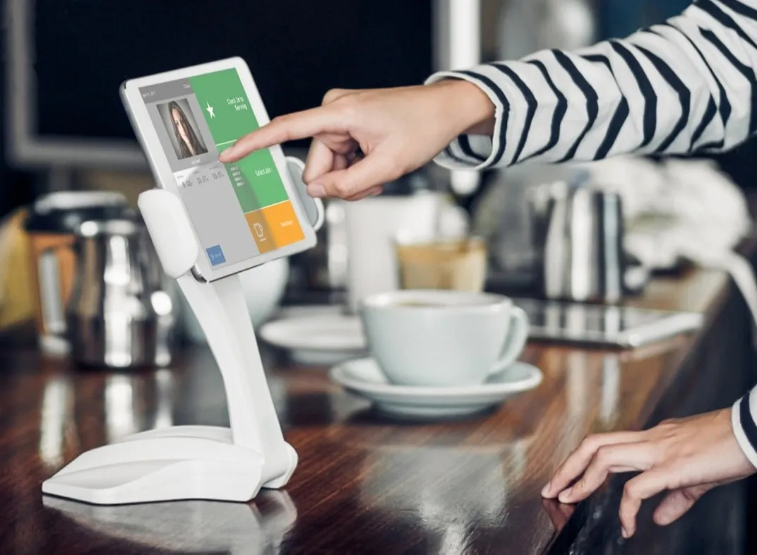 The QuickBooks timeclock